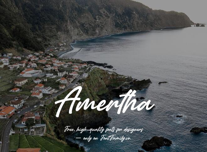 Amertha Font