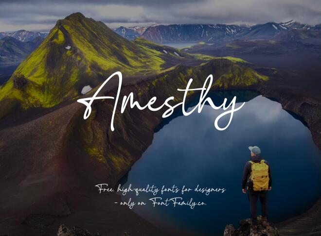 Amesthy Font