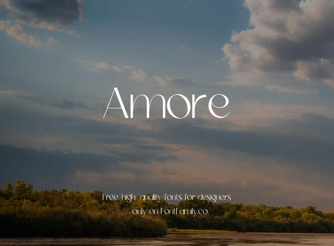 Amore Font
