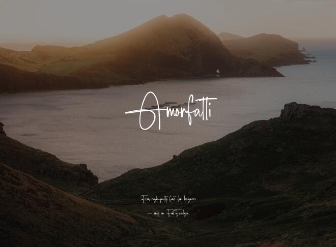Amorfatti Font