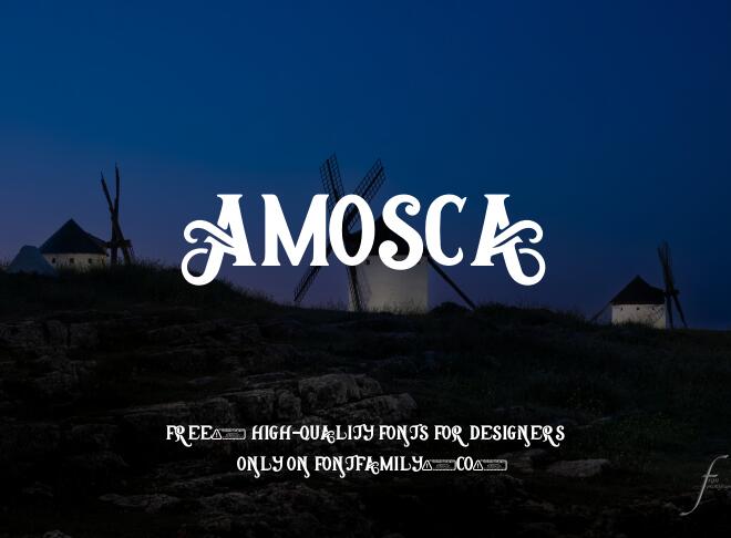 Amosca Font