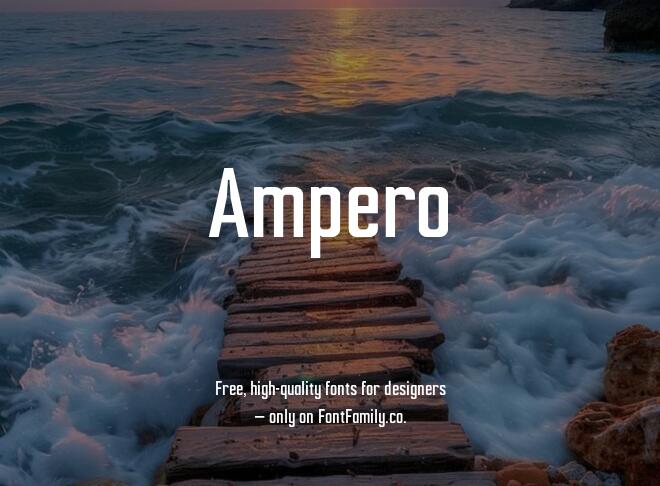 Ampero Font