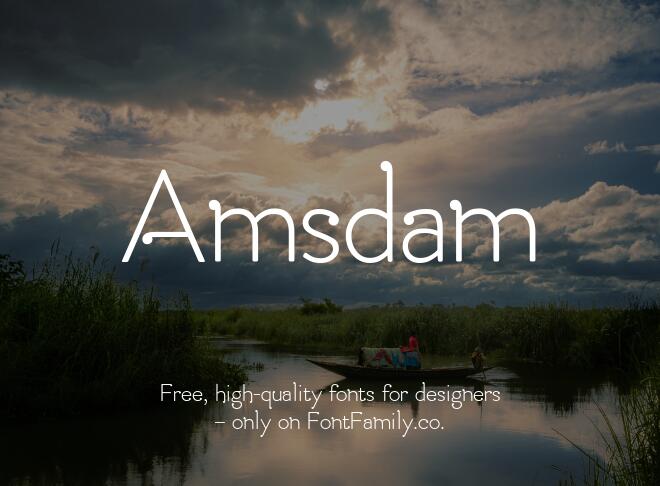 Amsdam Font