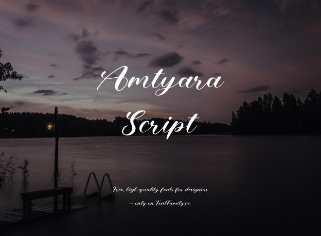 Amtyara Script Font