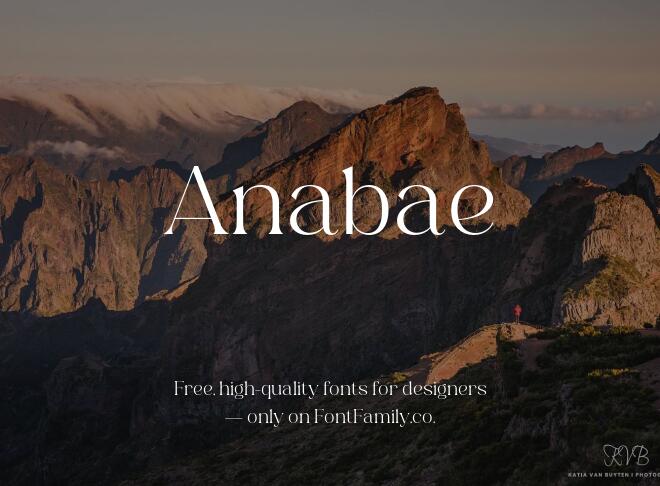 Anabae Font