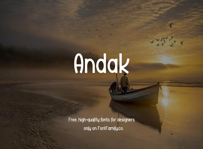 Andak Font