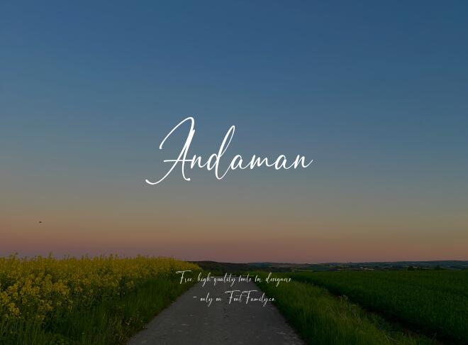 Andaman Font