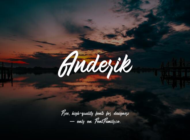 Anderik Font