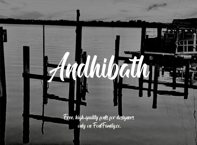 Andhibath Font