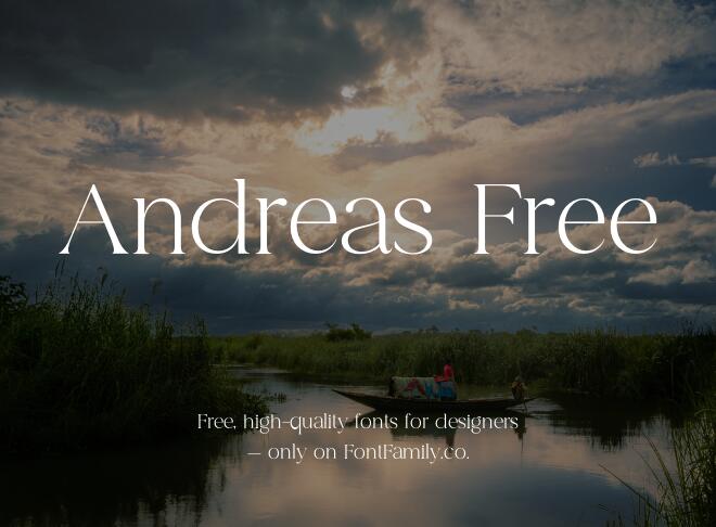 Andreas Free Font