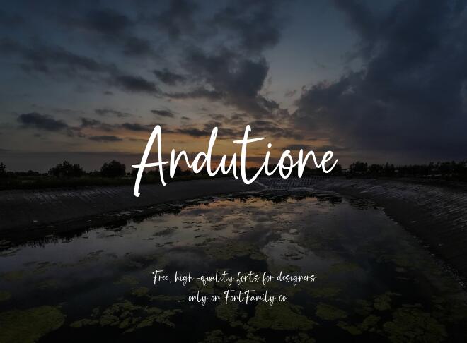 Andutione Font