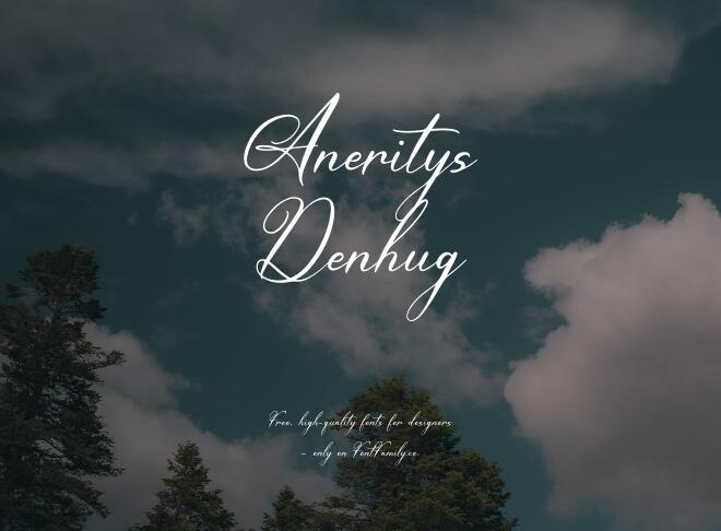 Aneritys Denhug Font