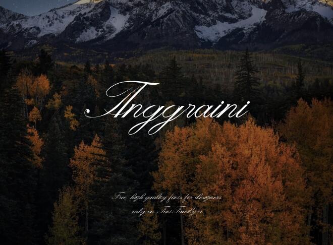 Anggraini Font