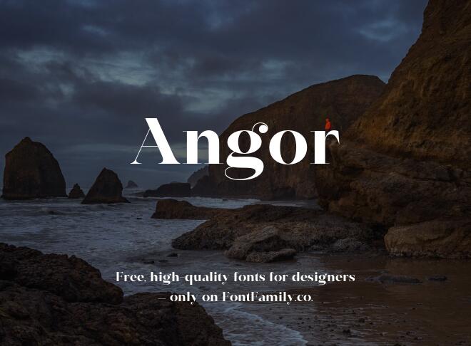 Angor Font