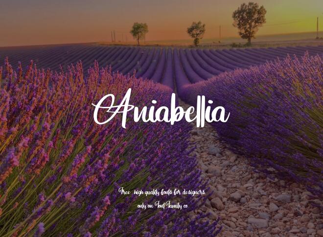 Aniabellia Font