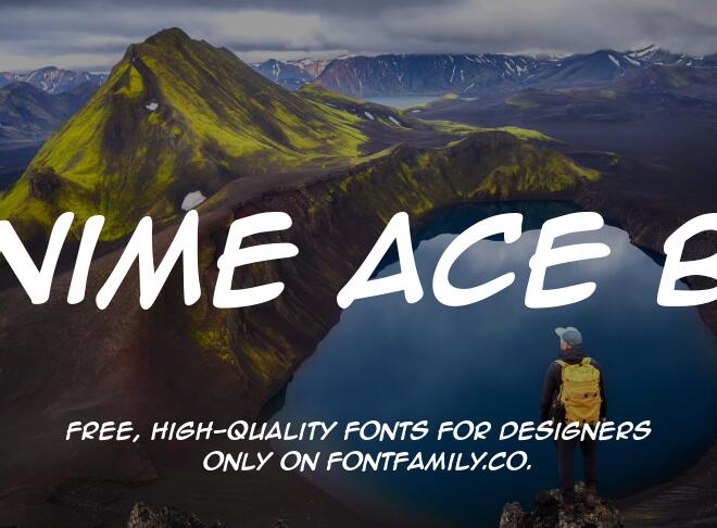 Anime Ace Bb Font