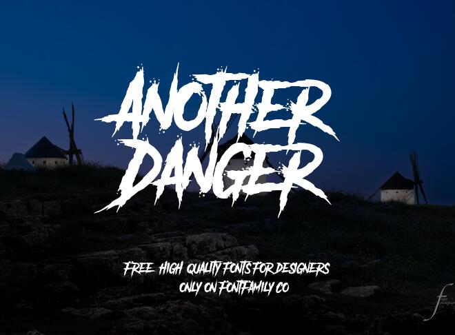Another Danger Font