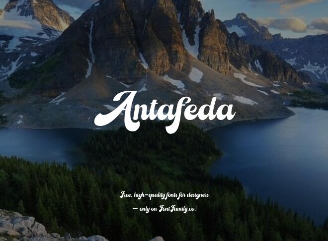Antafeda Font