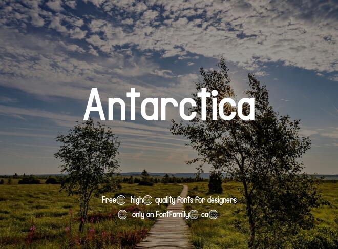 Antarctica Font