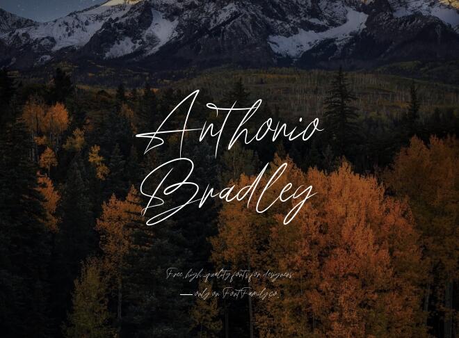 Anthonio Bradley Font