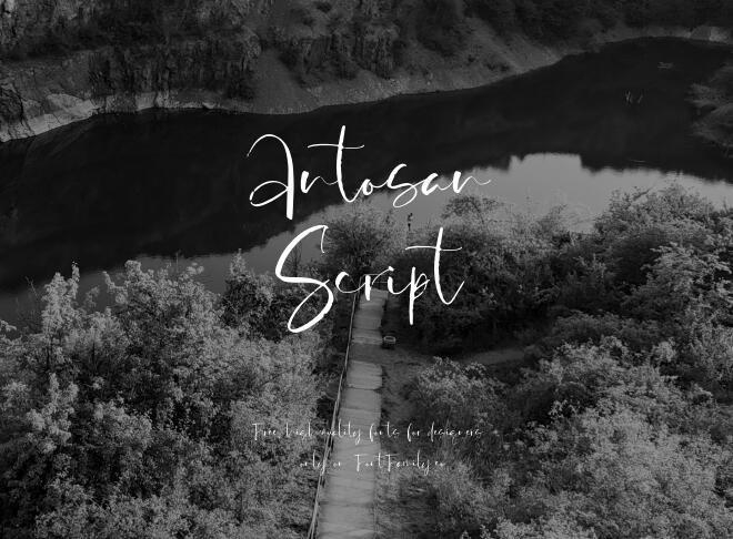 Antosan Script Font