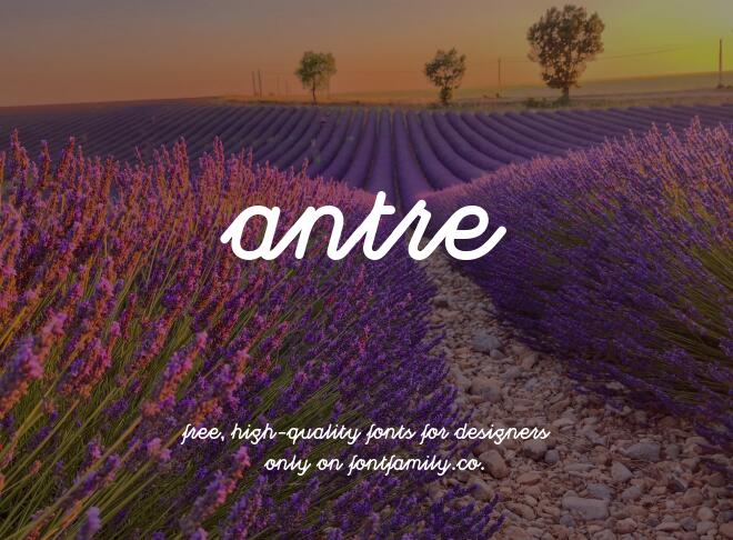 Antre Font