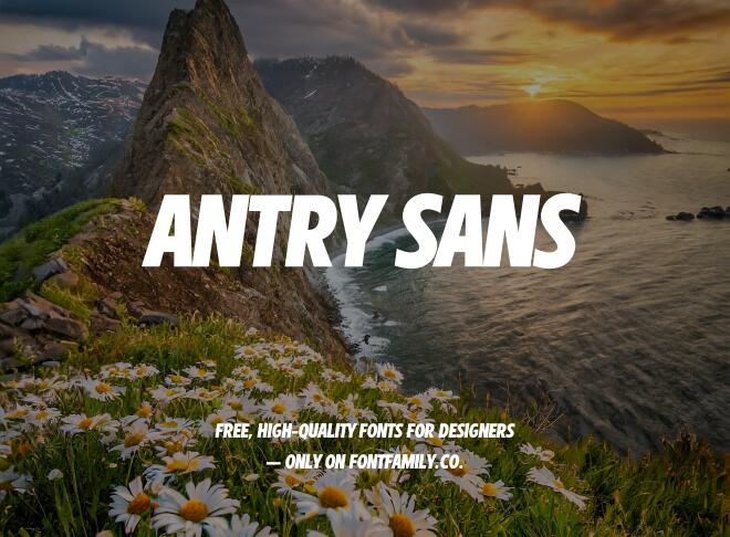 Antry Sans Font