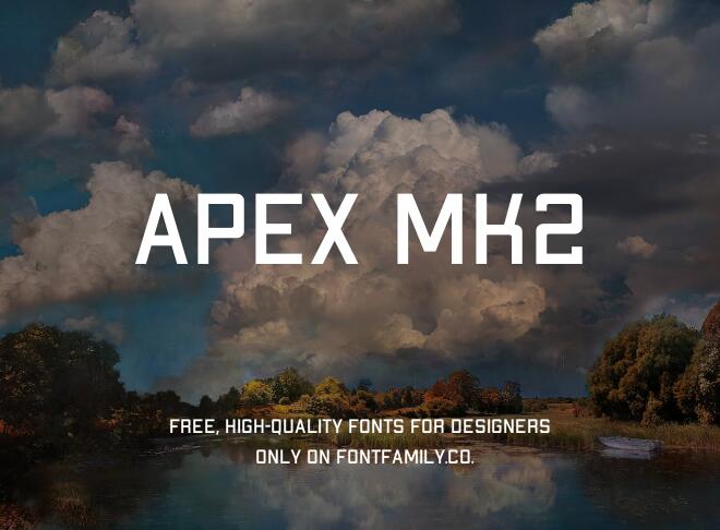Apex Mk2 Font
