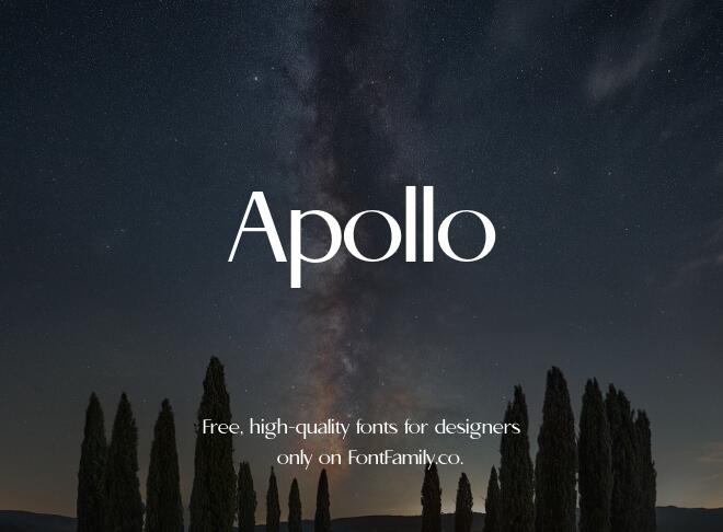 Apollo Font