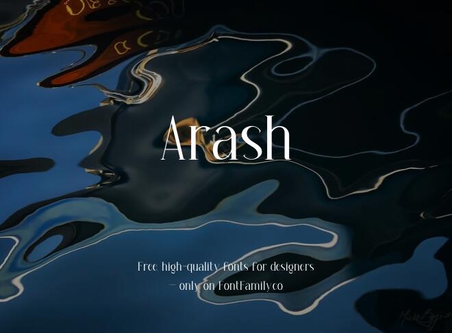 Arash Font