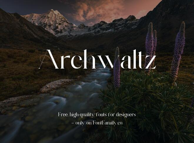 Archwaltz Font