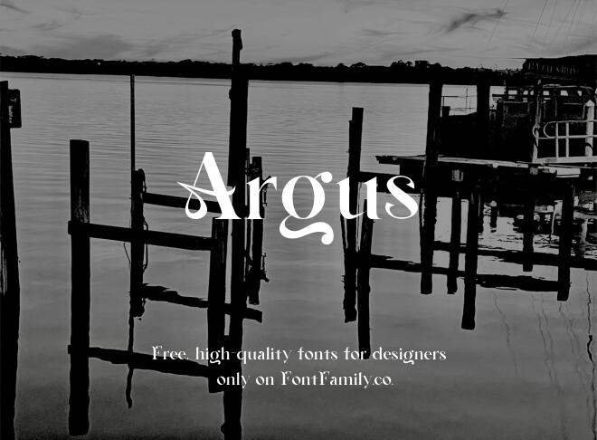 Argus Font