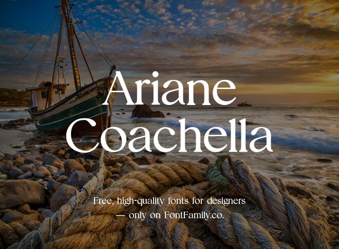 Ariane Coachella Font