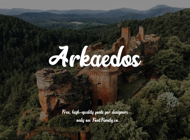 Arkaedos Font