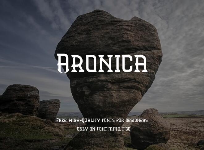 Aronica Font