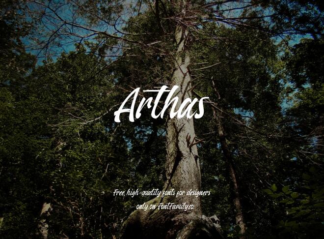 Arthas Font