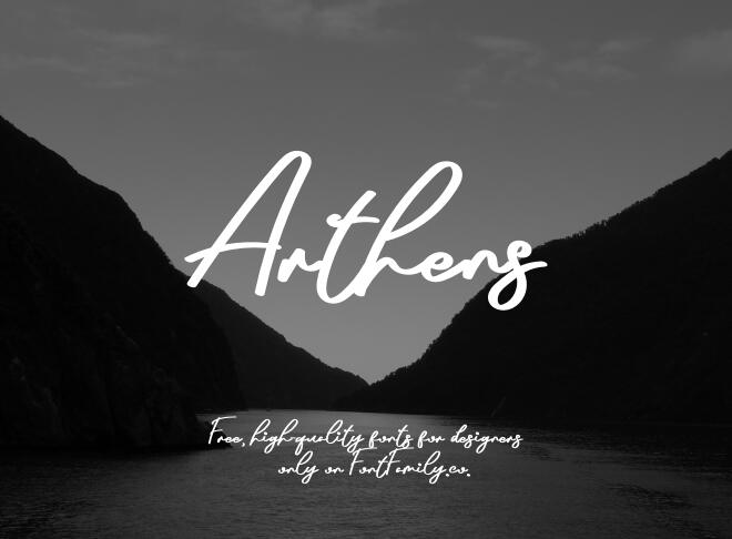 Arthens Font