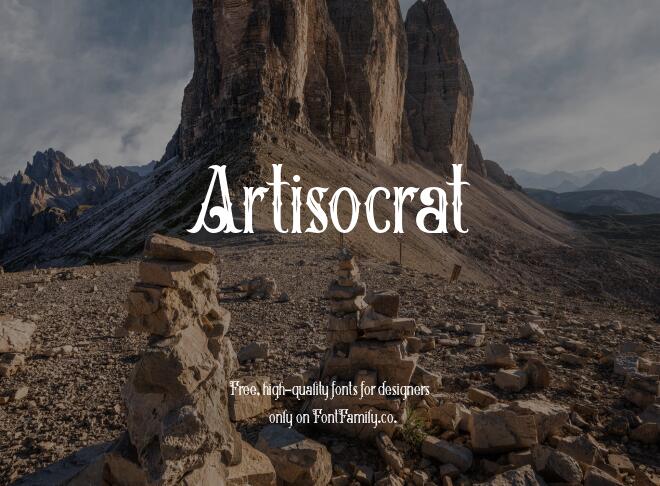 Artisocrat Font