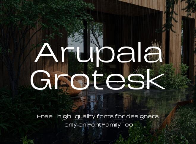 Arupala Grotesk Font