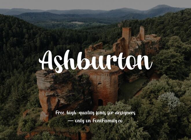 Ashburton Font