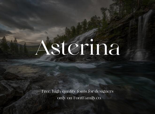 Asterina Font