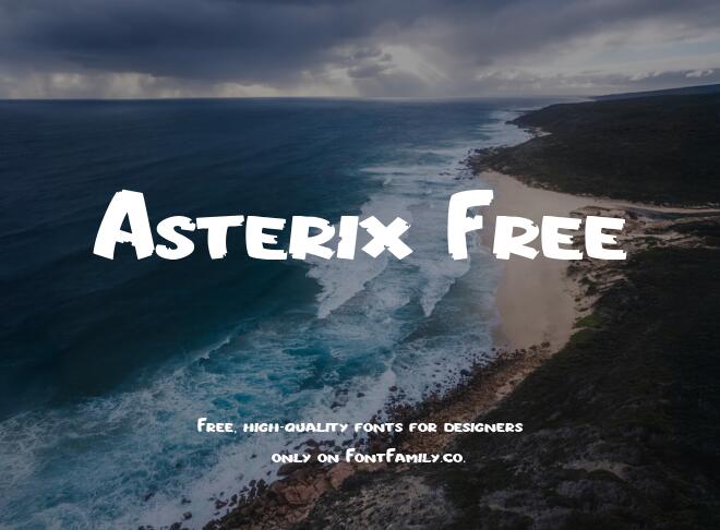 Asterix Free Font