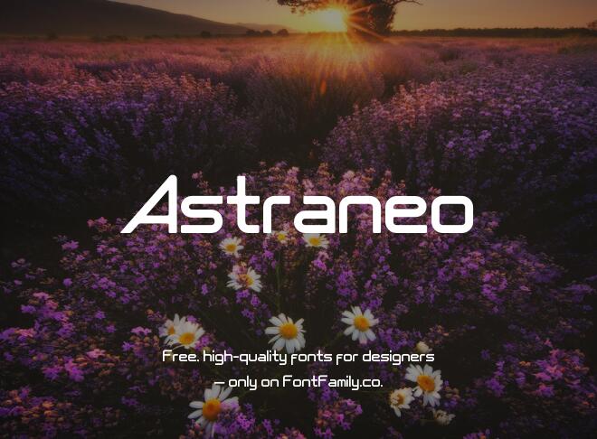 Astraneo Font