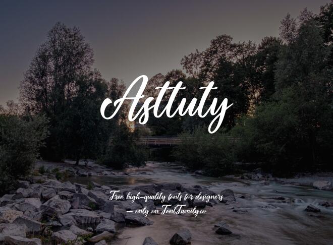 Asttuty Font