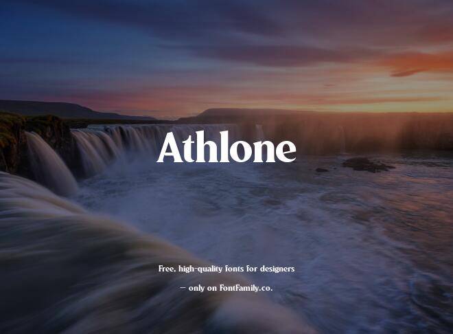Athlone Font