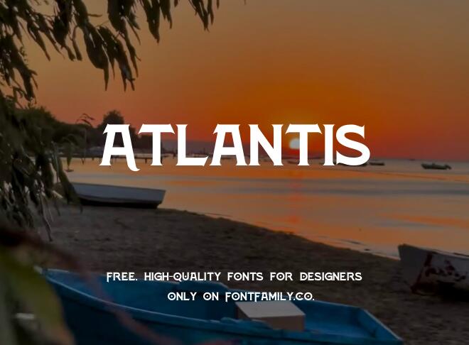 Atlantis Font