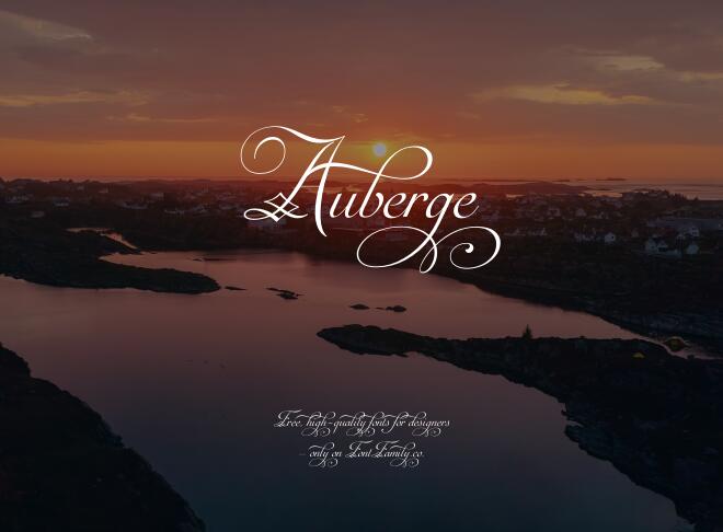 Auberge Font