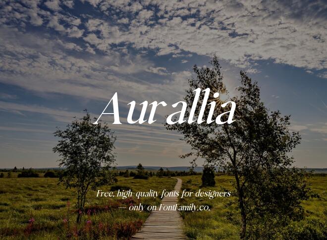 Aurallia Font