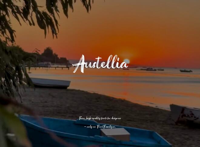 Austellia Font