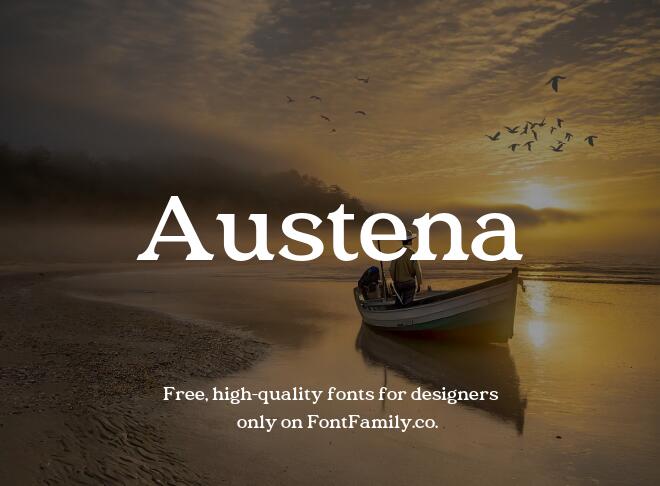 Austena Font